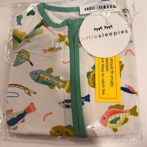 Little Sleepies 2t Gone Fishing Shorty